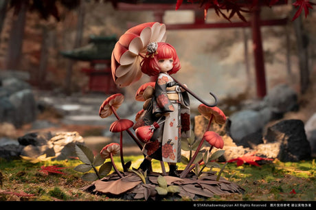 The Mushroom Girls PVC Statue 1/1 No.6 Marasmius Haematocephalus 23 cm