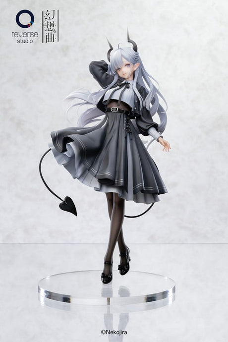 Original Character Fantasias Series Statue 1/6 set of 2 Thea-chan Apprentice Succubus Ver. (Regular Outfit & Underwear Edition) 29 cm