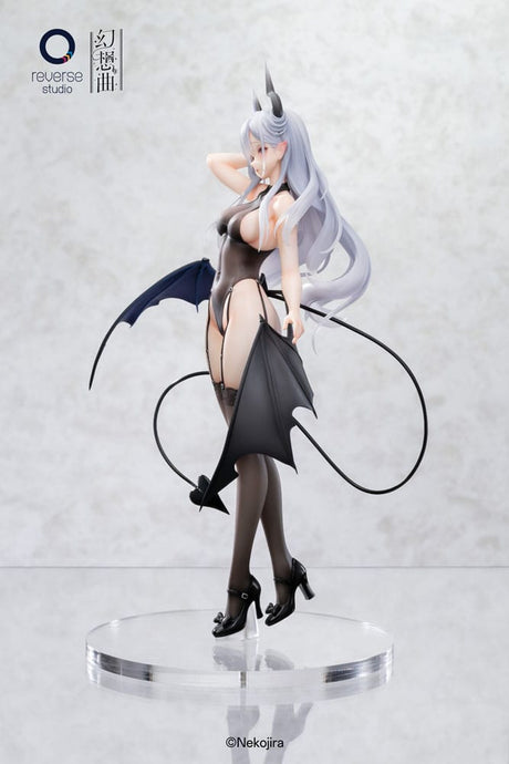 Original Character Fantasias Series Statue 1/6 set of 2 Thea-chan Apprentice Succubus Ver. (Regular Outfit & Underwear Edition) 29 cm