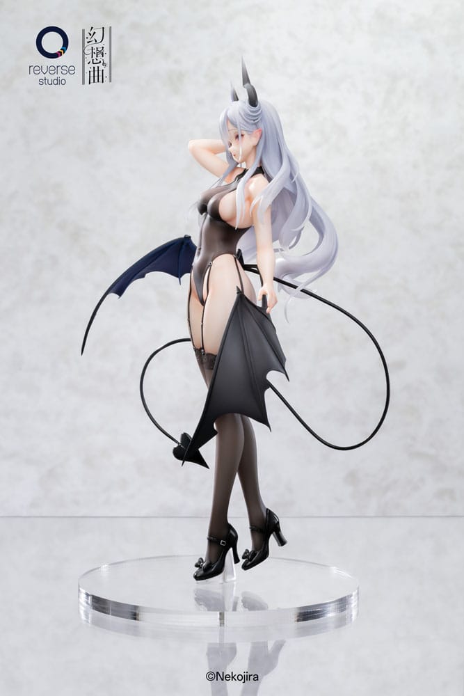 Original Character Fantasias Series Statue 1/6 set of 2 Thea-chan Apprentice Succubus Ver. (Regular Outfit & Underwear Edition) 29 cm