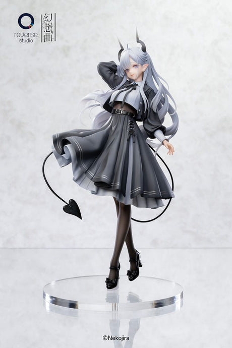 Original Character Fantasias Series Statue 1/6 set of 2 Thea-chan Apprentice Succubus Ver. (Regular Outfit & Underwear Edition) 29 cm