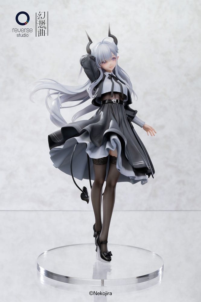 Original Character Fantasias Series Statue 1/6 set of 2 Thea-chan Apprentice Succubus Ver. (Regular Outfit & Underwear Edition) 29 cm