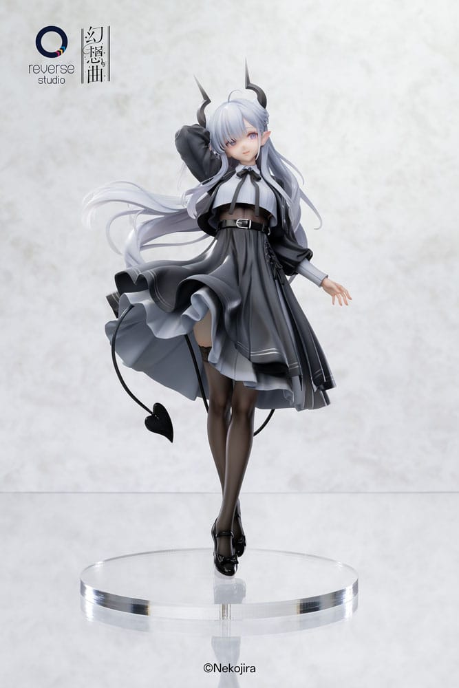 Original Character Fantasias Series Statue 1/6 set of 2 Thea-chan Apprentice Succubus Ver. (Regular Outfit & Underwear Edition) 29 cm