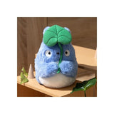 My Neighbor Totoro Nakayoshi Medium Totoro with leaf 20 cm Plush Figure