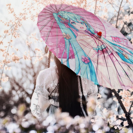 Hatsune Miku Paper Parasol Miku