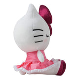 Sanrio  Plush Figure Hello Kitty Red Velvet Dress M 17 cm