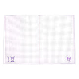 Sanrio Notebook Kuromi Japanese Holographic Checkered