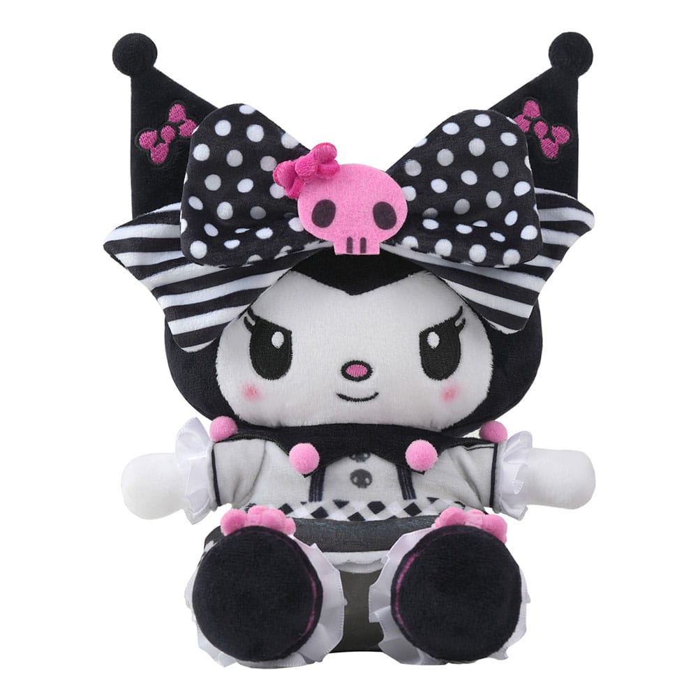 Sanrio Pink Black Party Series Plush Figure Kuromi XL 35 cm