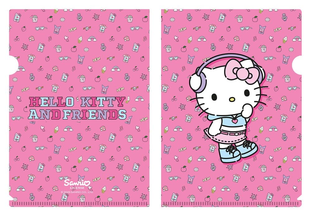 Sanrio Clearfile Hello Kitty POP 01