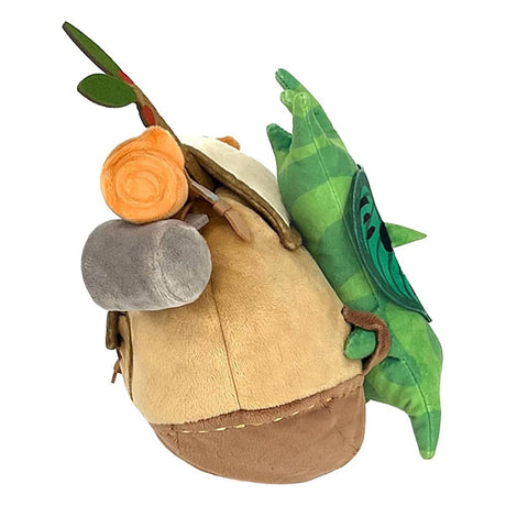 The Legend of Zelda Tears of the Kingdom ZP04 Korok with Backpack Brown 17 cm Plush Figure