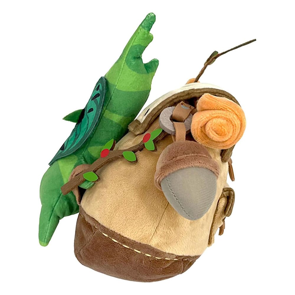 The Legend of Zelda Tears of the Kingdom ZP04 Korok with Backpack Brown 17 cm Plush Figure