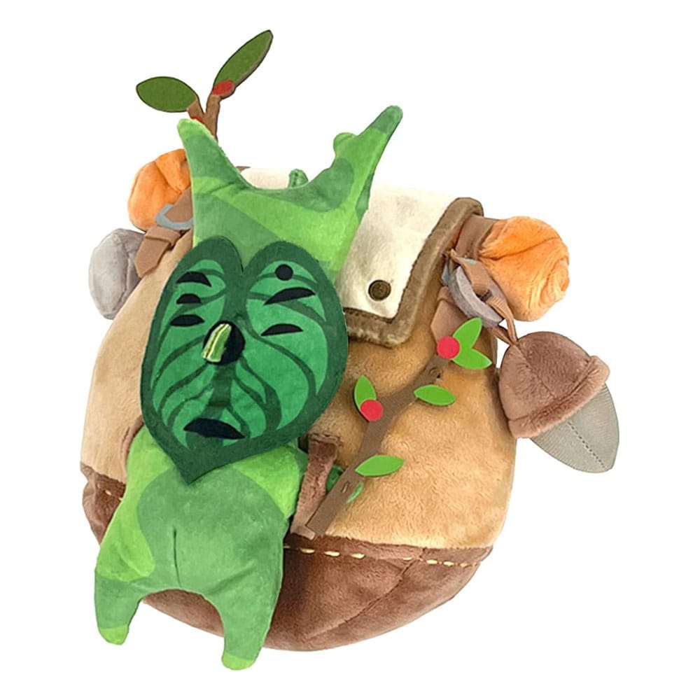 The Legend of Zelda Tears of the Kingdom ZP04 Korok with Backpack Brown 17 cm Plush Figure