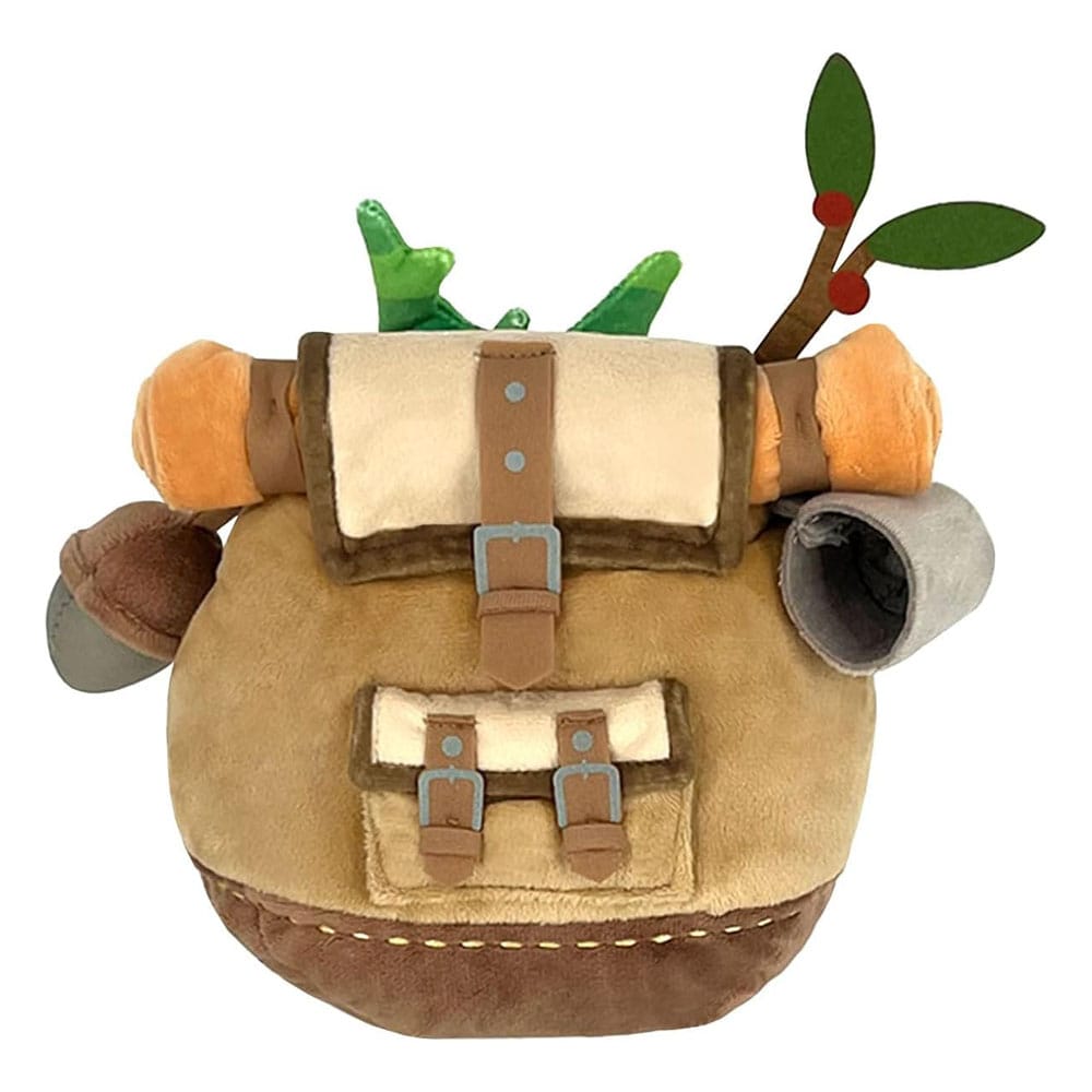 The Legend of Zelda Tears of the Kingdom ZP04 Korok with Backpack Brown 17 cm Plush Figure