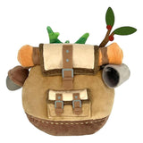 The Legend of Zelda Tears of the Kingdom ZP04 Korok with Backpack Brown 17 cm Plush Figure