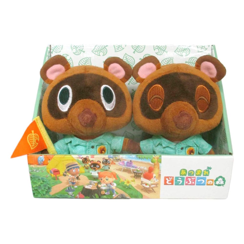 Animal Crossing Tommy & Timmy 15 cm 2-Pack Plush Figures