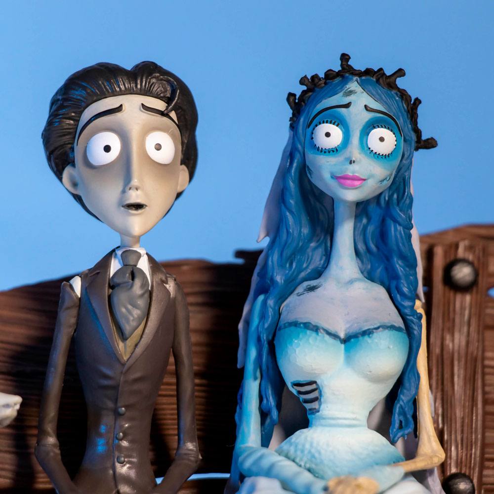 Corpse Bride 25th Anniversary Victor and Emily 1:10 Figure Set