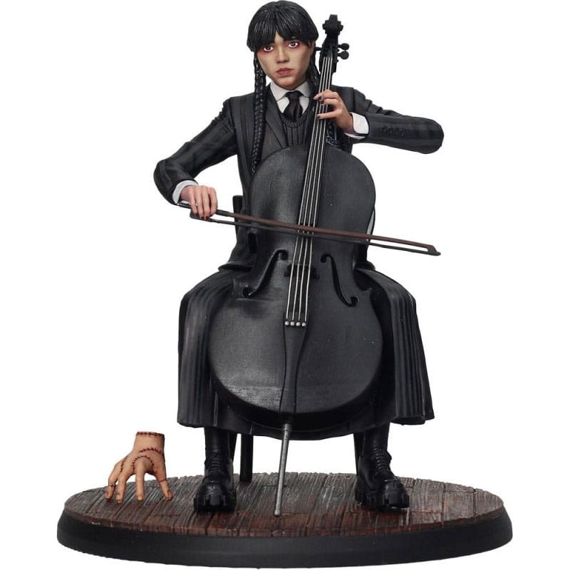Wednesday Cello 20 cm PVC Figure