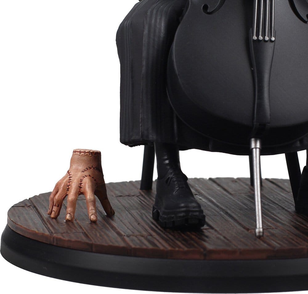 Wednesday Cello Figure with Figurative Keychain 20 cm