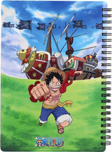 One Piece 3D Effect Notebook Group 5 21 x 15 cm