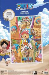 One Piece 3D Poster Chopper 38 x 58 cm