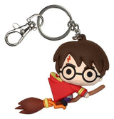Harry Potter Rubber Keychain Harry on Broom 7 cm