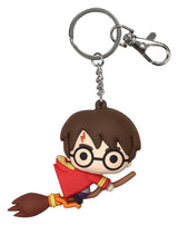 Harry Potter Rubber Keychain Harry on Broom 7 cm