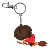 Harry Potter Rubber Keychain Harry on Broom 7 cm