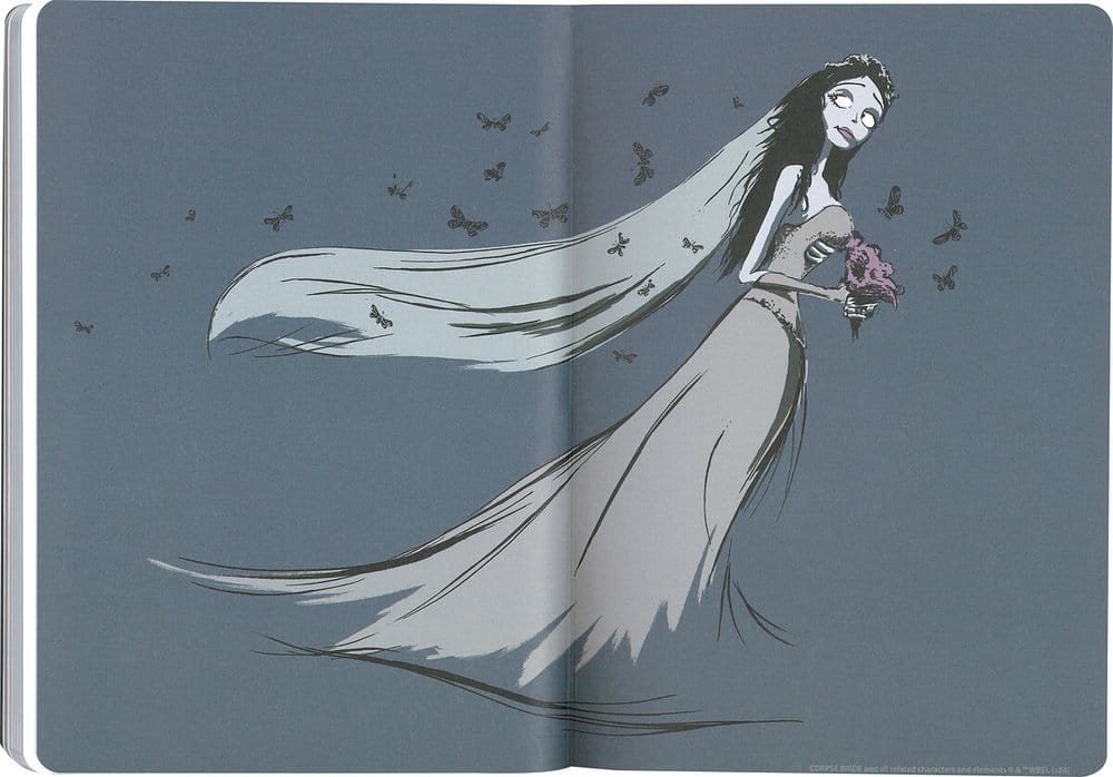 Corpse Bride Softcover Notebook Emily 21 cm