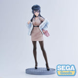 Rascal Does Not Dream of a Bunny Girl Senpai Mai Sakurajima Casual Clothes Ver. 21cm Luminasta PVC Statue