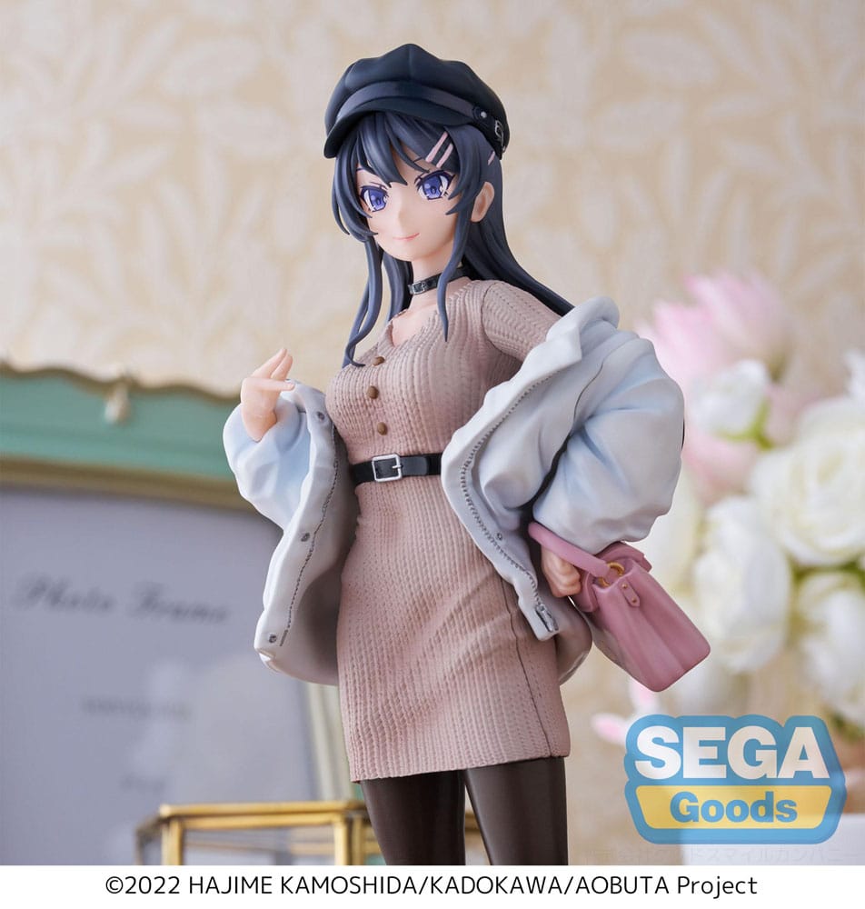 Rascal Does Not Dream of a Bunny Girl Senpai Mai Sakurajima Casual Clothes Ver. 21cm Luminasta PVC Statue