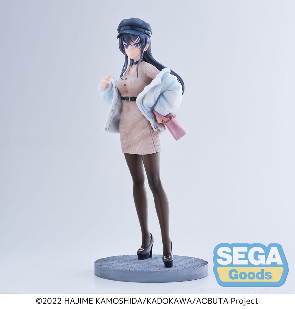 Rascal Does Not Dream of a Bunny Girl Senpai Mai Sakurajima Casual Clothes Ver. 21cm Luminasta PVC Statue