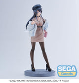 Rascal Does Not Dream of a Bunny Girl Senpai Mai Sakurajima Casual Clothes Ver. 21cm Luminasta PVC Statue