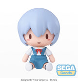 Evangelion: New Theatrical Edition Fuwa Asuka Rei Ayanami 8 cm Petit Chibi Figure
