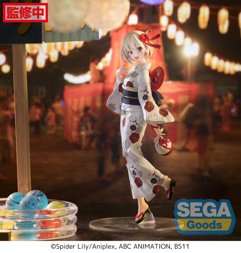 Lycoris Recoil Luminasta Chisato Nishikigi Going out in a Yukata 19 cm PVC Statue