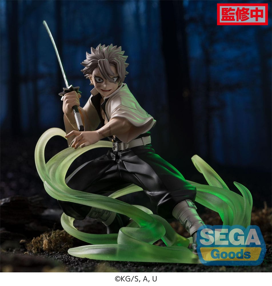 Demon Slayer: Kimetsu no Yaiba Xross Link Anime Sanemi Shinazugawa Hashira Training Arc 12 cm PVC Statue