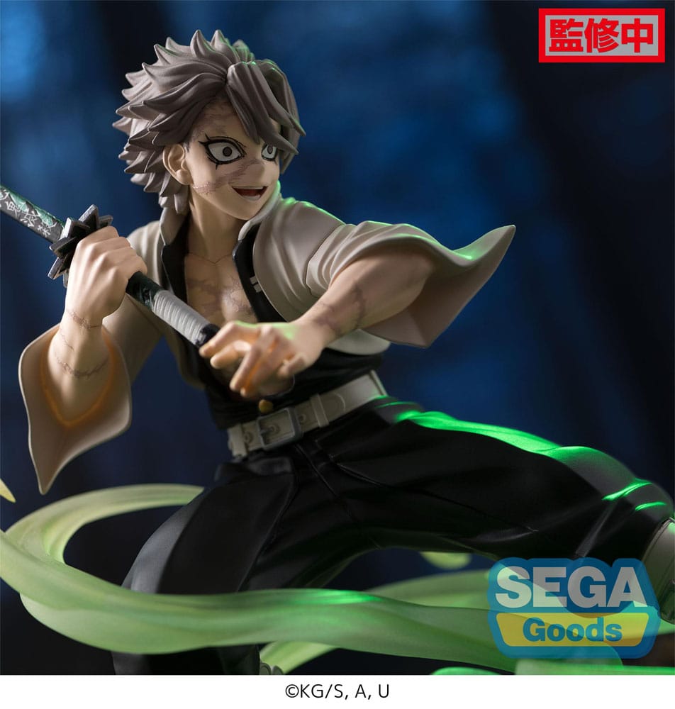 Demon Slayer: Kimetsu no Yaiba Xross Link Anime Sanemi Shinazugawa Hashira Training Arc 12 cm PVC Statue