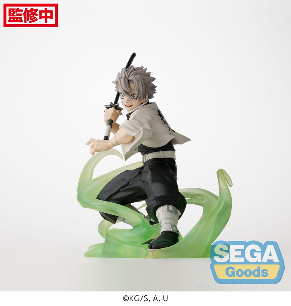 Demon Slayer: Kimetsu no Yaiba Xross Link Anime Sanemi Shinazugawa Hashira Training Arc 12 cm PVC Statue