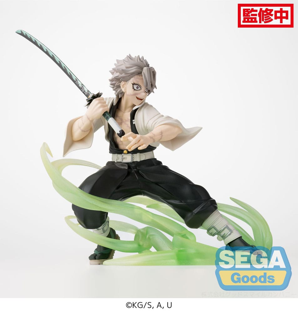 Demon Slayer: Kimetsu no Yaiba Xross Link Anime Sanemi Shinazugawa Hashira Training Arc 12 cm PVC Statue