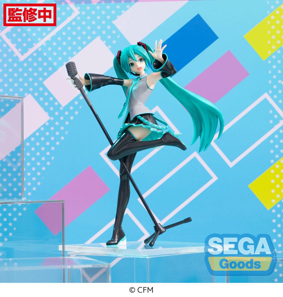 Hatsune Miku Series Luminasta Project DIVA MEGA39's 15th DIVA Ver. 18 cm  PVC Statue