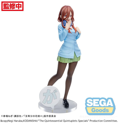 The Quintessential Quintuplets Specials Luminasta Miku Nakano 20 cm PVC Statue