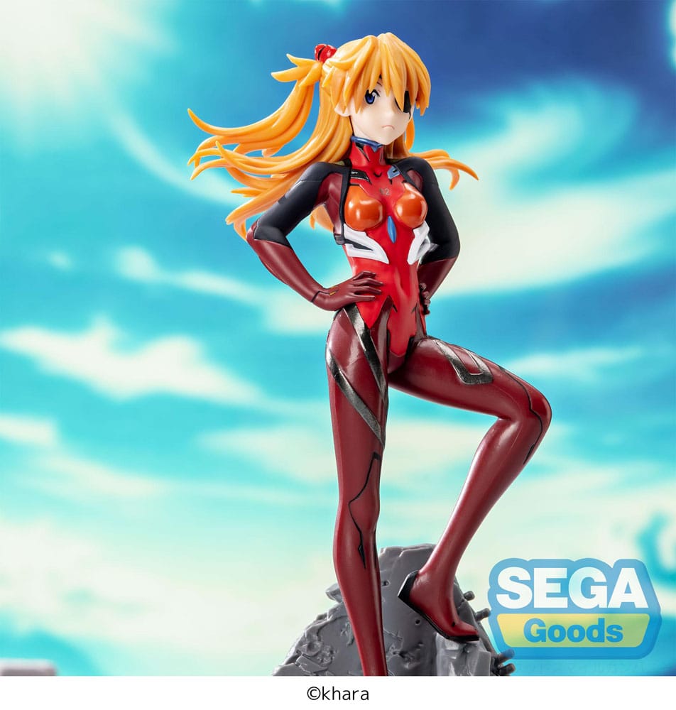 Evangelion: 3.0+1.0 Thrice Upon a Time Luminasta Asuka Shikinami Langley Vignetteum 30th Anniversary Ver. 23 cm PVC Statue
