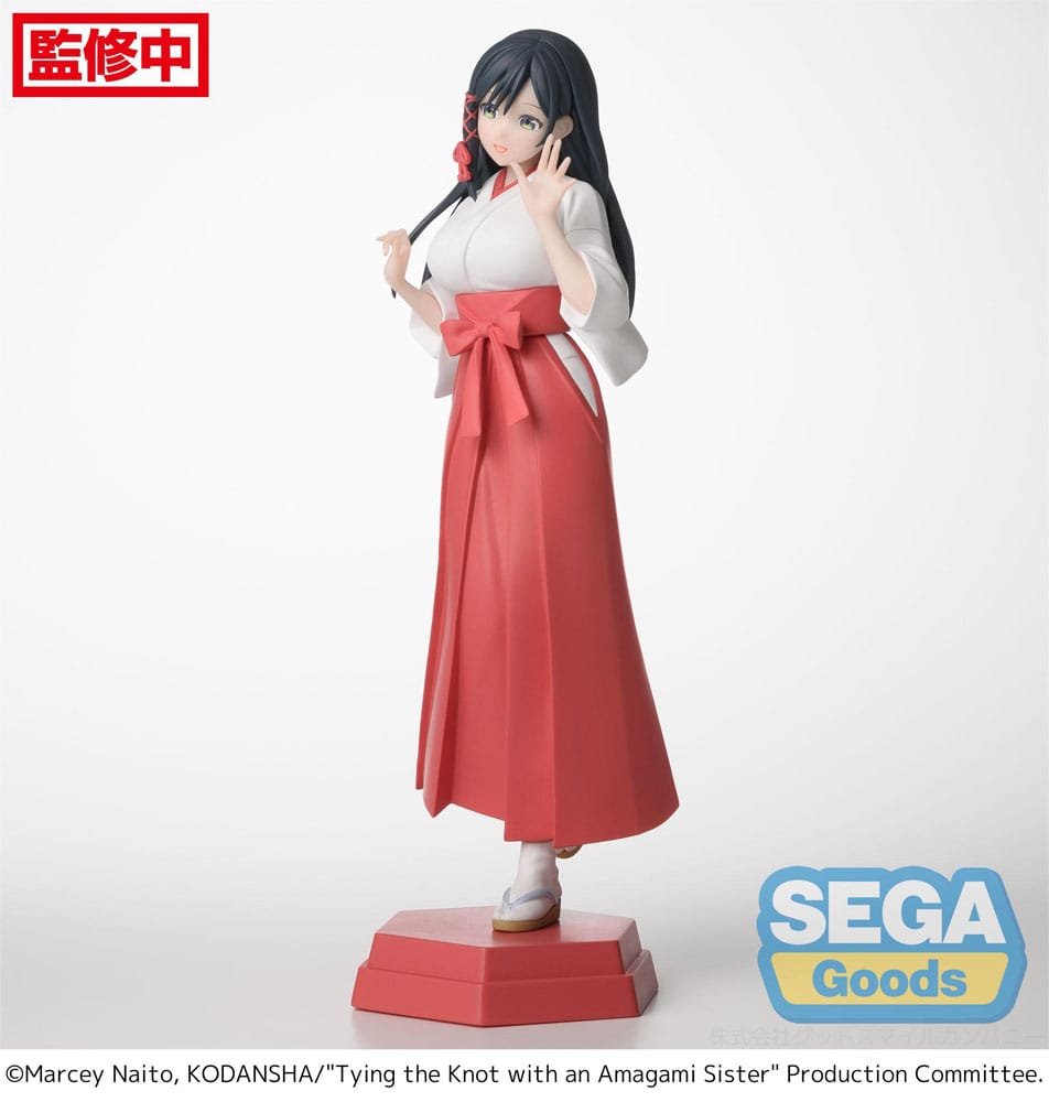 Tying the Knot with an Amagami Sister Desktop x Decorate Collections Yae Amagami 16 cm PVC Statue