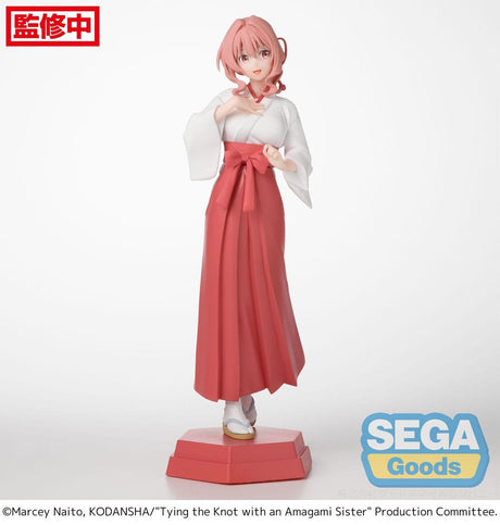 Tying the Knot with an Amagami Sister Desktop x Decorate Collections Yuna Amagami 16 cm PVC Statue