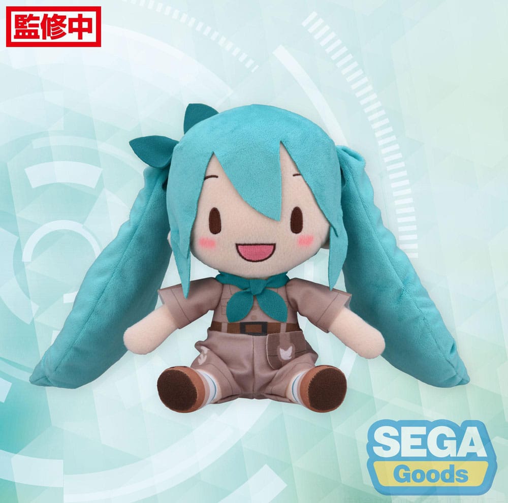 Hatsune Miku Fuwa Petit Hatsune Miku Going Out Series Zoo Ver. M 22 cm Plush Figure