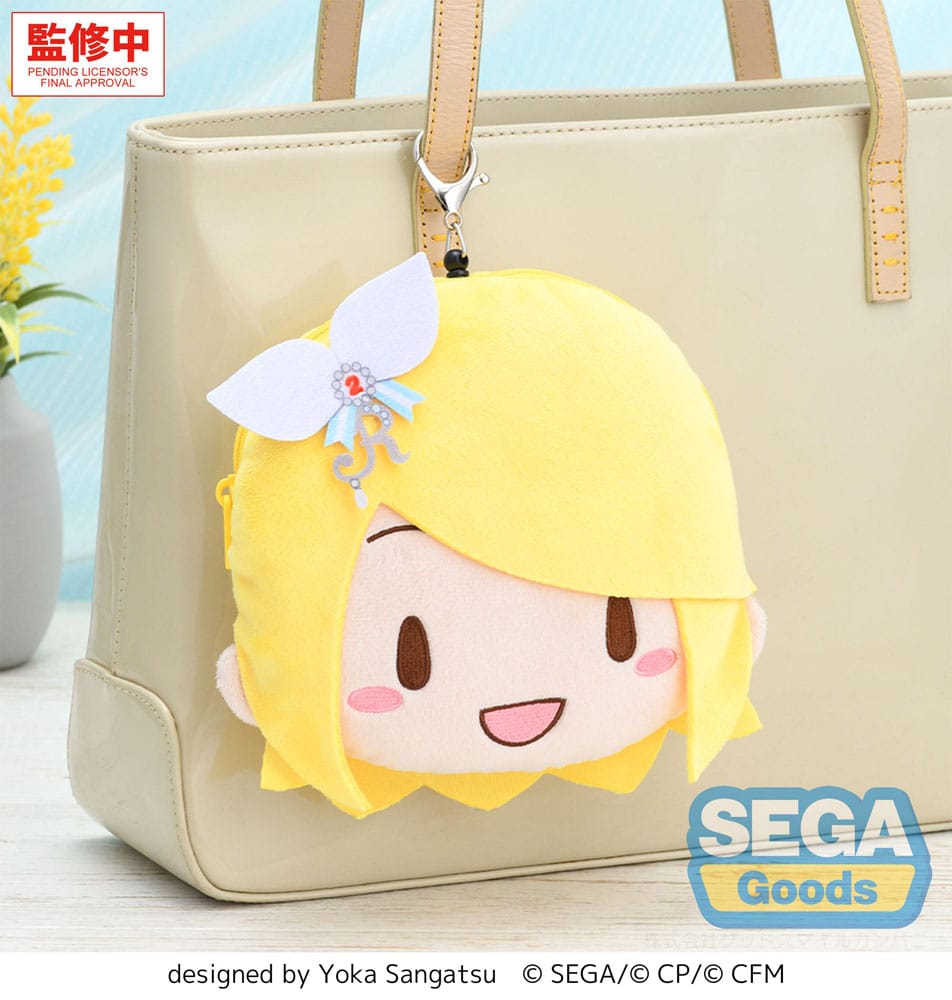 Hatsune Miku: Coloful Stage! Plush Keychain Kagamine Rin Stage Sekai 15 cm