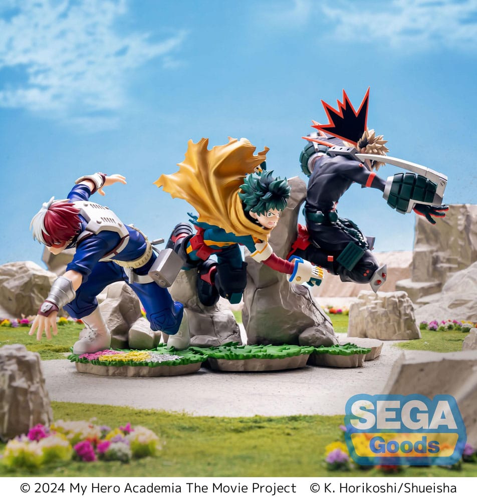 My Hero Academia: You´re Next Xross Link Anime PVC Statue Katsuki Bakugo 18 cm