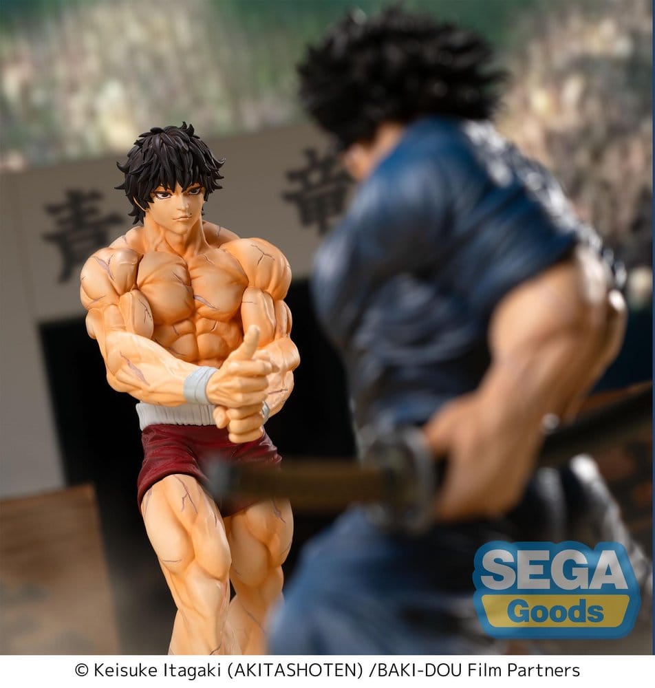 Baki-Dou Luminasta PVC Statue Baki Hanma 18 cm