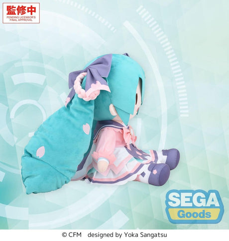 Character Vocal Series 01: Hatsune Miku Fuwa Petit Plush Figure Hatsune Miku New Semester Plush LL 40 cm