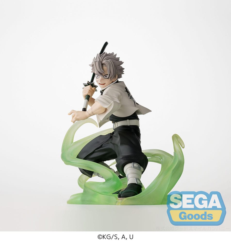 Demon Slayer: Kimetsu no Yaiba Xross Link Anime PVC Statue Sanemi Shinazugawa Hashira Training Arc 12 cm