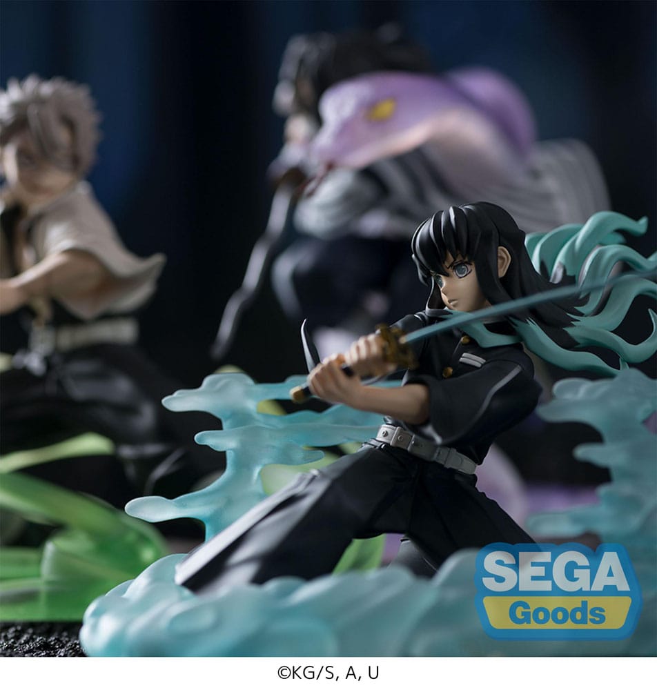 Demon Slayer: Kimetsu no Yaiba Xross Link Anime PVC Statue Muichiro Tokito Hashira Training Arc 11 cm
